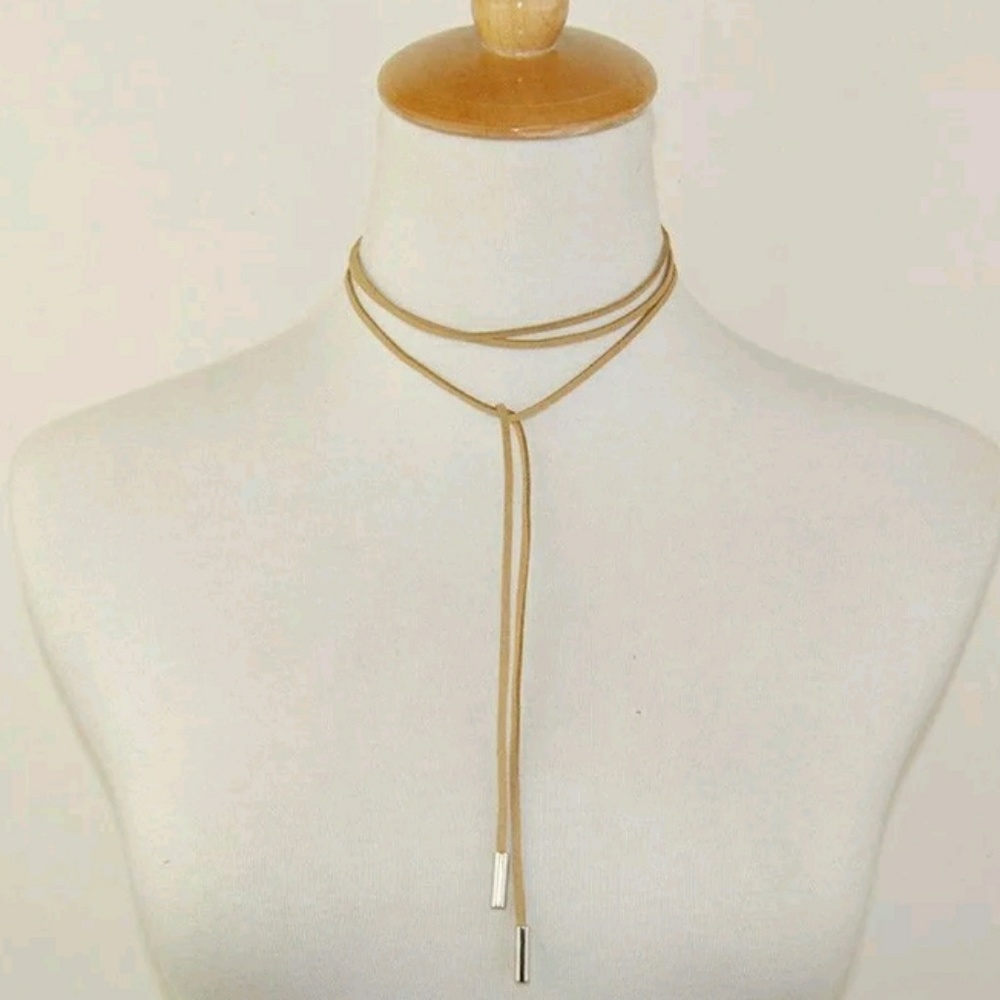 Brand New Bohemian Silver Wrap Choker - Picture 2 of 6